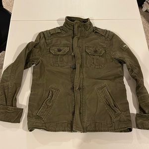 Boys Abercrombie Kids Military Style Jacket